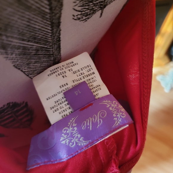 Jolie Ruby Red Cocktail Dress - Picture 3 of 3